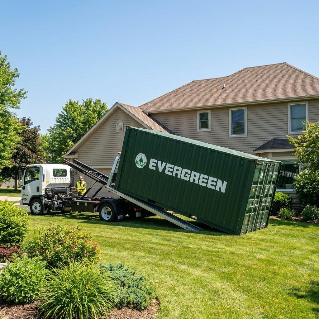 preparing your property for container delivery