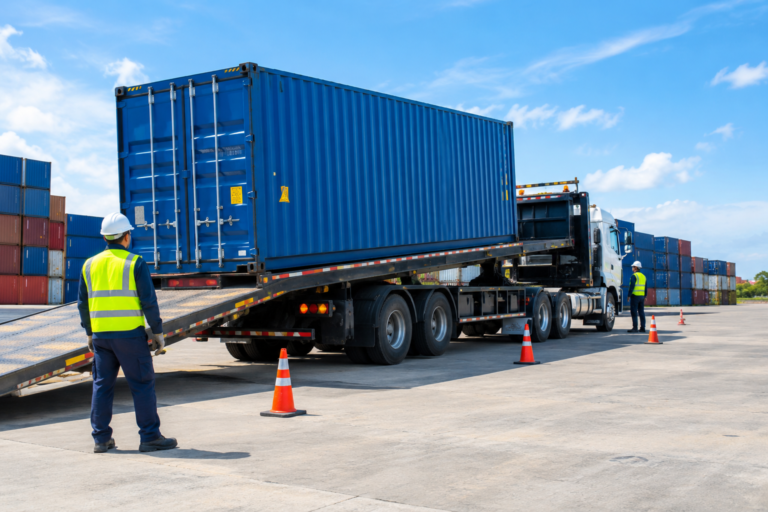 How to Move a Sea Container Safely: Complete Guide