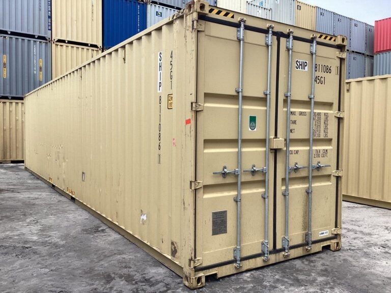 How Much Does a 40 Foot Sea Container Weigh?